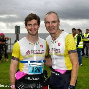 Tony McMahon and Ken Dickenson Dungarvan Triathlon 2018